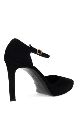 Natori Pumps-Sae Suede Square Toe Platform Pump