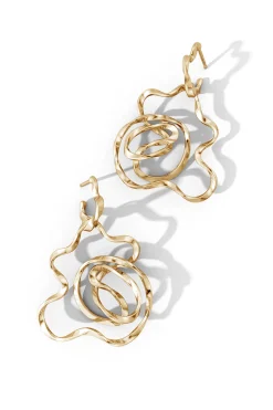 Natori Earrings|Sakura-Sakura 14k Hoop Earrings