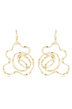 Natori Earrings|Sakura-Sakura 14k Hoop Earrings