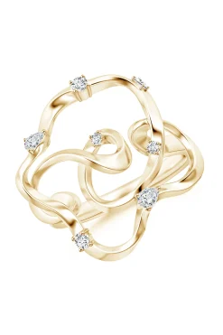 Natori Rings|Sakura-Sakura 14k Scattered Diamond Ring