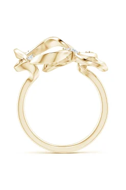 Natori Rings|Sakura-Sakura 14k Scattered Diamond Ring
