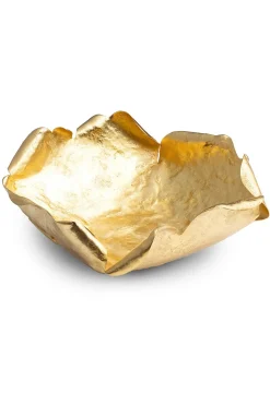 Natori Home Accents-Samar Plated Medium Bowl