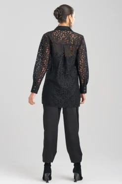 Natori Tops, Shirts & Tunics-Scroll Lace Shirt