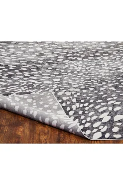 Natori Rugs-Serengeti- Charcoal Spotted Rug