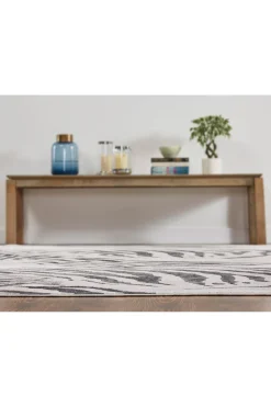 Natori Rugs-Serengeti- Charcoal Zebra Rug