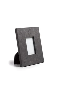 Natori Home Accents-Shagreen Single Photo Frame