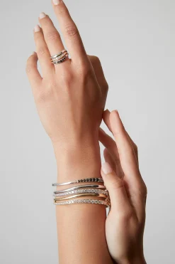 Natori Bracelets|Shangri-La-Shangri-La Brushstroke 14K Gold Bracelet