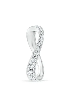 Natori Rings|Shangri-La-Shangri-La Brushstroke 14K Gold And Diamond Full Eternity Stacking Ring