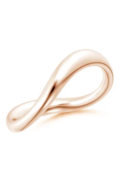 Natori Rings|Shangri-La-Shangri-La Brushstroke 14K Gold Stacking Ring