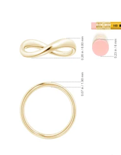 Natori Rings|Shangri-La-Shangri-La Brushstroke 14K Gold Stacking Ring