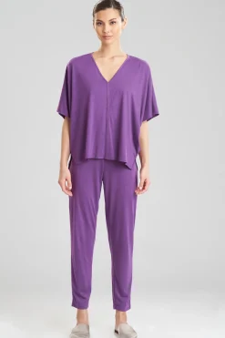 Natori Plus Sizes|Pajama Sets-Shangri-La Caftan PJ