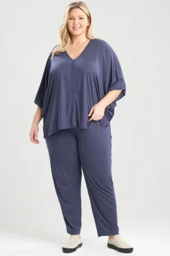 Natori Plus Sizes|Pajama Sets-Shangri-La Caftan PJ