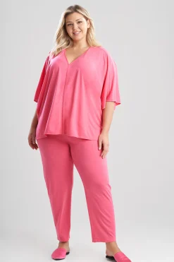 Natori Plus Sizes|Pajama Sets-Shangri-La Caftan PJ