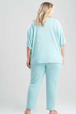 Natori Plus Sizes|Pajama Sets-Shangri-La Caftan PJ