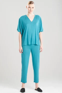 Natori Plus Sizes|Pajama Sets-Shangri-La Caftan PJ