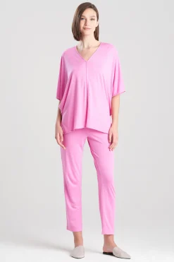 Natori Plus Sizes|Pajama Sets-Shangri-La Caftan PJ