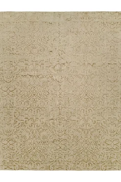 Natori Rugs-Shangri-La- Etched Geo Brown Tones Rug