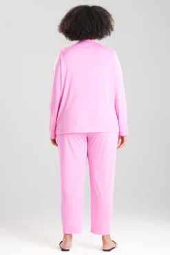 Natori Pajama Sets-Shangri-La TENCEL™ Long Sleeve Notch PJ