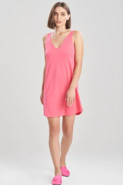 Natori Chemises-Shangri-La TENCEL™ V-Neck Chemise