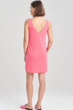 Natori Chemises-Shangri-La TENCEL™ V-Neck Chemise