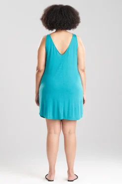 Natori Chemises-Shangri-La TENCEL™ V-Neck Chemise