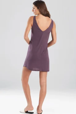 Natori Chemises-Shangri-La TENCEL™ V-Neck Chemise