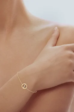 Natori Bracelets|Shangri-La-Shangri-La Yin-Yang 14K Gold And Diamond Bolo Bracelet
