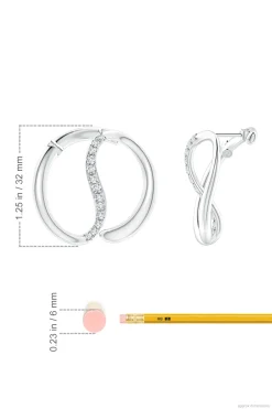 Natori Earrings|Shangri-La-Shangri-La Yin-Yang 14K Gold And Diamond Large Button Stud Earrings