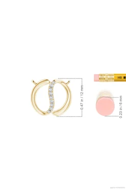 Natori Necklaces|Shangri-La-Shangri-La Yin-Yang 14K Gold And Diamond Chain Pendant Necklace