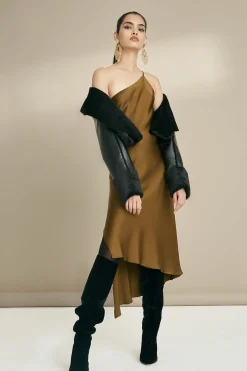 Natori Jackets & Outerwear-Shearling Jacket