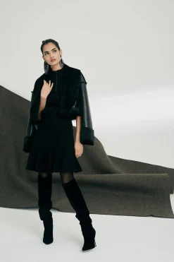 Natori Jackets & Outerwear-Shearling Jacket