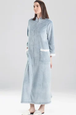 Natori Caftans|Loungers-Sherpa Zip Caftan