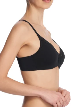 Natori Underwire Bras-Simply Lace Contour Plunge Underwire Bra