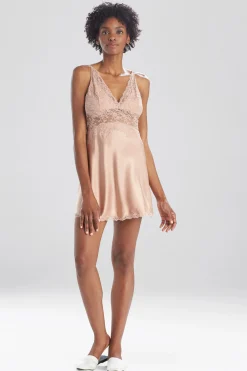 Natori Chemises-Sleek Lace Chemise