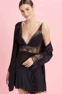 Natori Chemises-Sleek Lace Chemise