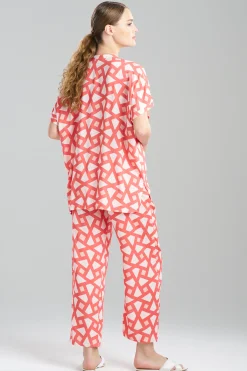 Natori Pajama Sets-Soho Geo Challis PJ