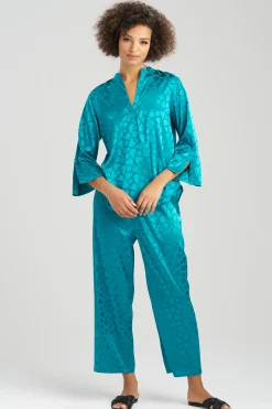 Natori Pajama Sets-Soho Geo Jacquard PJ