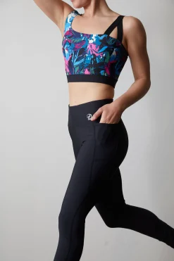 Natori Tops|Athleisure-Solstice Asymmetrical Cropped Cami