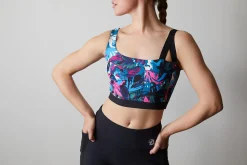 Natori Tops|Athleisure-Solstice Asymmetrical Cropped Cami