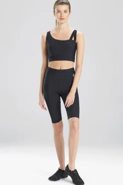 Natori Tops|Athleisure-Solstice Asymmetrical Cropped Cami