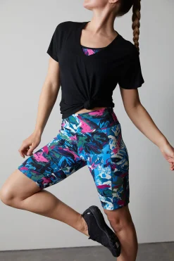 Natori Pants, Leggings & Shorts|Athleisure-Solstice Bike Shorts