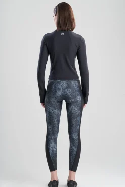Natori Tops|Athleisure-Solstice Long Sleeve Crop Top