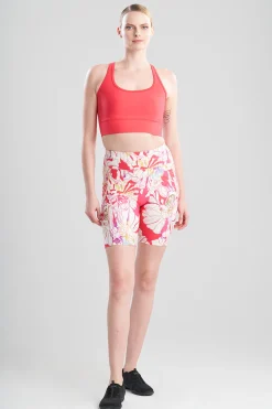 Natori Tops|Athleisure-Solstice T-Back Crop Top