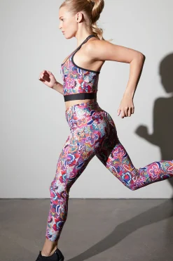 Natori Tops|Athleisure-Solstice T-Back Crop Top