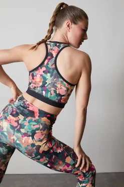 Natori Tops|Athleisure-Solstice V-Cropped Top