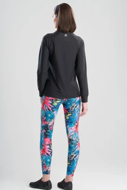Natori Tops|Athleisure-Solstice Zip Pop Over Top