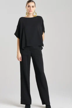 Natori Essentials|Tops, Shirts & Tunics-Stretch Crepe Top