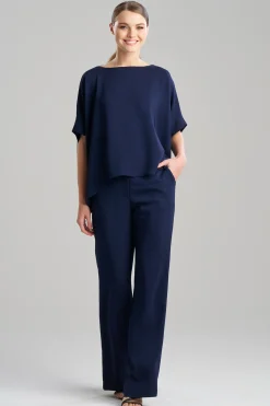 Natori Essentials|Tops, Shirts & Tunics-Stretch Crepe Top