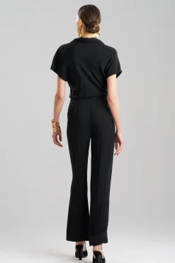 Natori Pants, Skirts & Shorts-Stretch Crepe Trousers