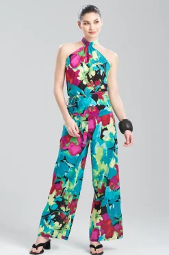 Natori Honeymoon|Beach Tops-Suisai Getaway Cotton Gauze Halter Top